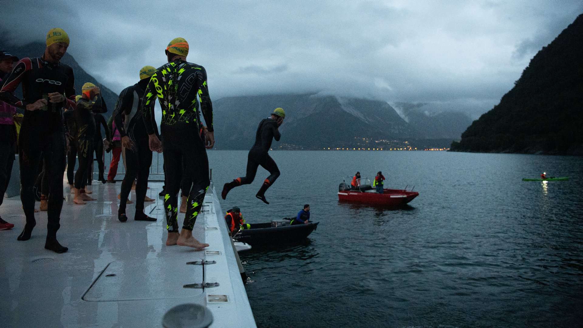 Brrrr! Wetsuits required as French outdoor pool cuts heating